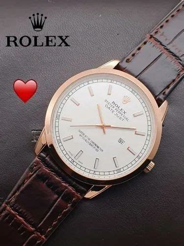 rolex watch magnetic belt|Rolex leather bracelet.